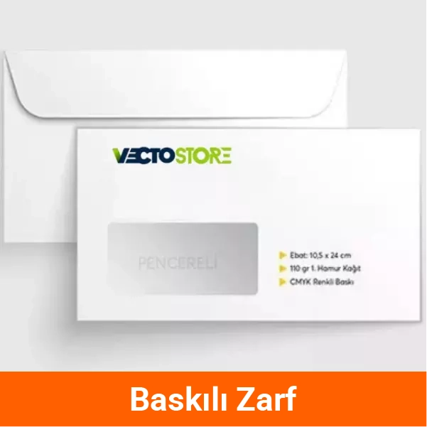 Baskılı Zarf