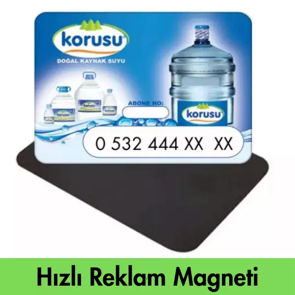 Hızlı Reklam Magneti