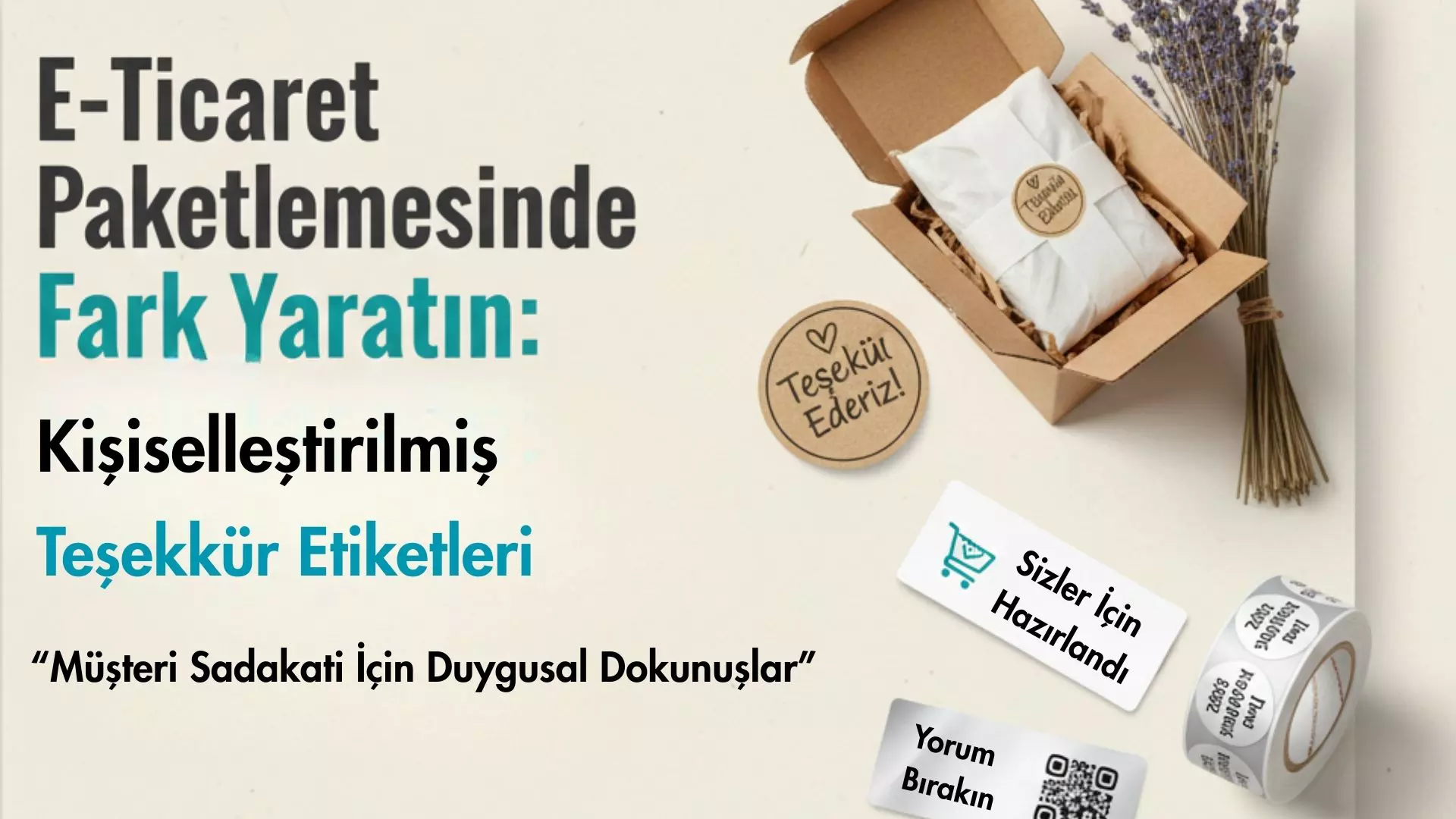E-Ticaret Paketlemesinde Fark Yaratın