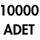 10000 Adet
