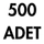 500 Adet
