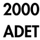 2000 Adet