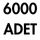 6000 ADET**