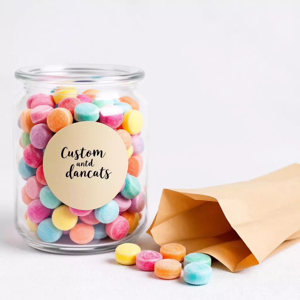 Yuvarlak%201.%20Hamur Etiket%20/%20Sticker%202000%20Adet%20