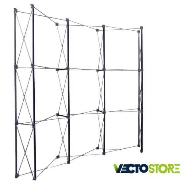 Örümcek%20Stand%203%20Panel%20Oval%20(3x3)%20Baskı%20Dahil%20