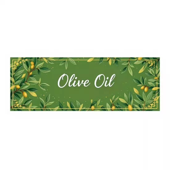 Dikdörtgen Opak Etiket / Sticker