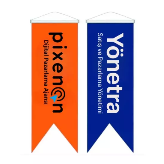 Kırlangıç Bayrak  Saten Kumaş 50x300cm