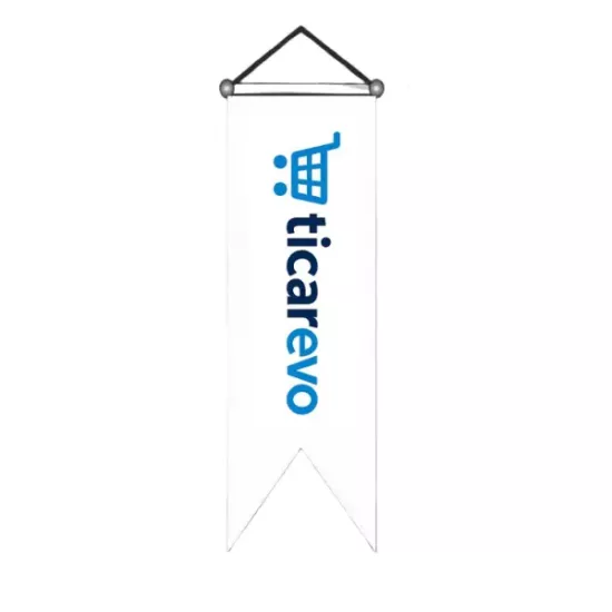 Kırlangıç Bayrak  Saten Kumaş 50x150cm