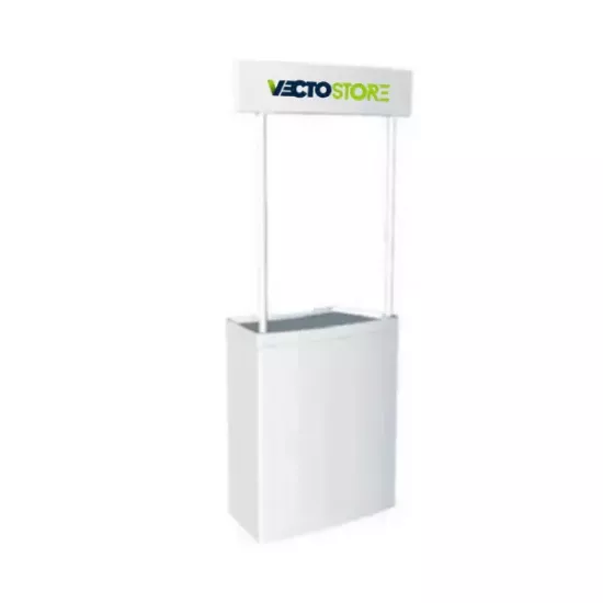 Köşeli Plastik Tanıtım Standı Baskı Dahil 