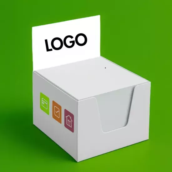  Küp Bloknot 70 Gr 500’LÜ 8x8 cm 1.Hamur Kağıt 300 Gr A.Bristol kutu İÇ TEK RENK / KUTU 4 RENK