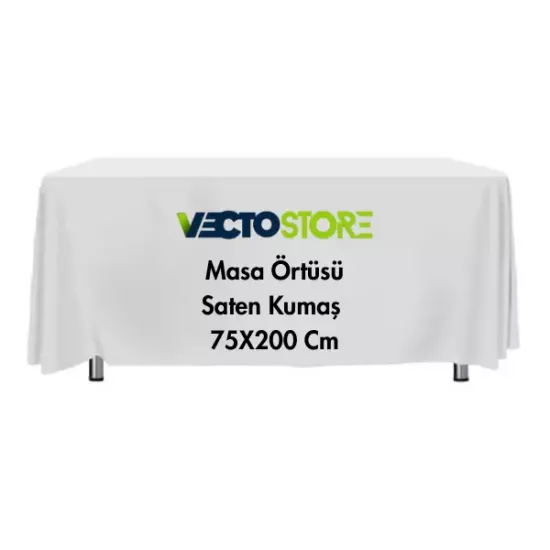 Masa Örtüsü Saten Kumaş 75x200cm