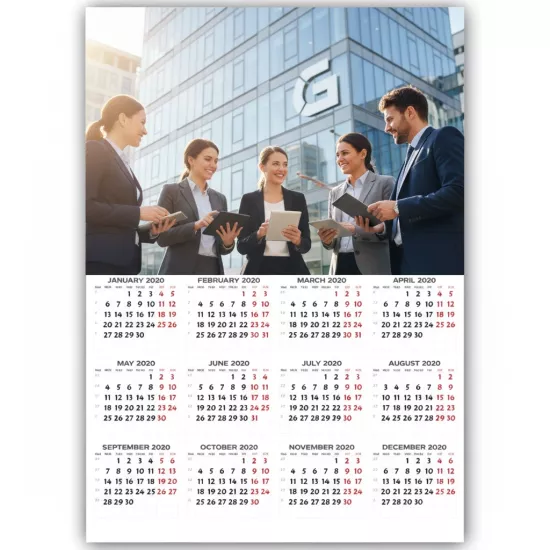 Poster Takvim  32X47 - 350gr