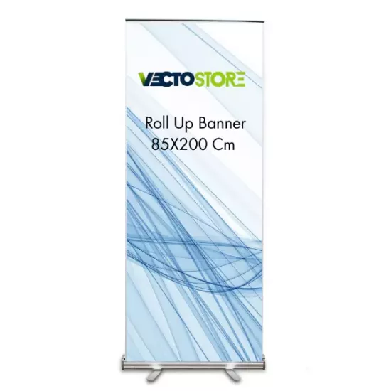 Roll Up Banner 85x200 Cm Baskı ve Tasarım Dahil 