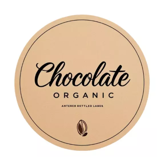 Yuvarlak Kraft Etiket / Sticker