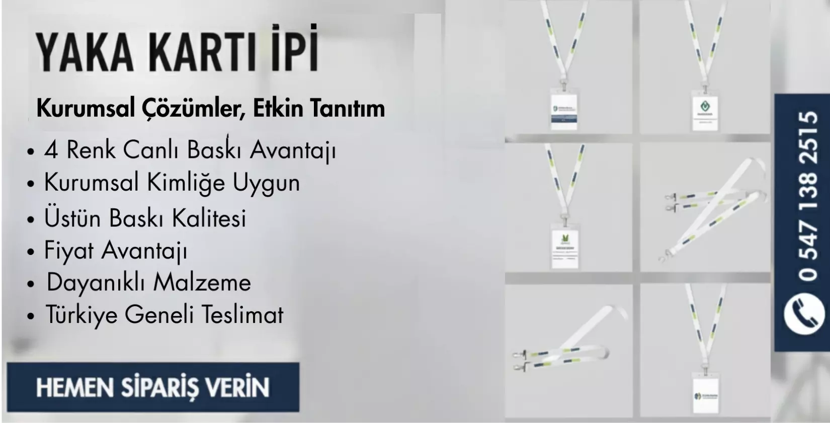 Yaka Kartı İpi 